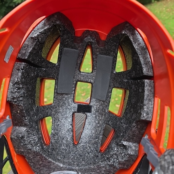 Cascade CPVL Lacrosse Helmet Men M/L Adjustable SPR Fit‎ Mask Chin Strap Orange - Picture 15 of 16